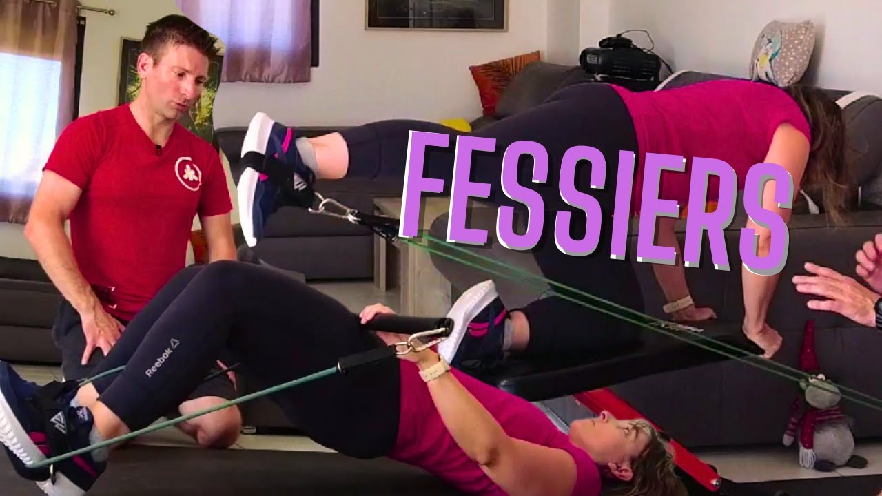 4 exercices avec élastiques pour les fessiers
