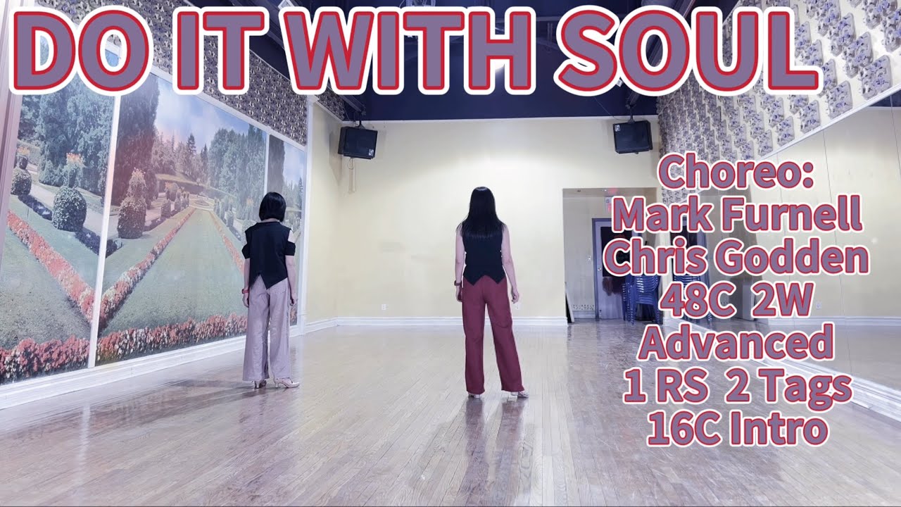 DO IT WITH SOUL Line Dance | Advanced | Mark Furnell & Chris Godden