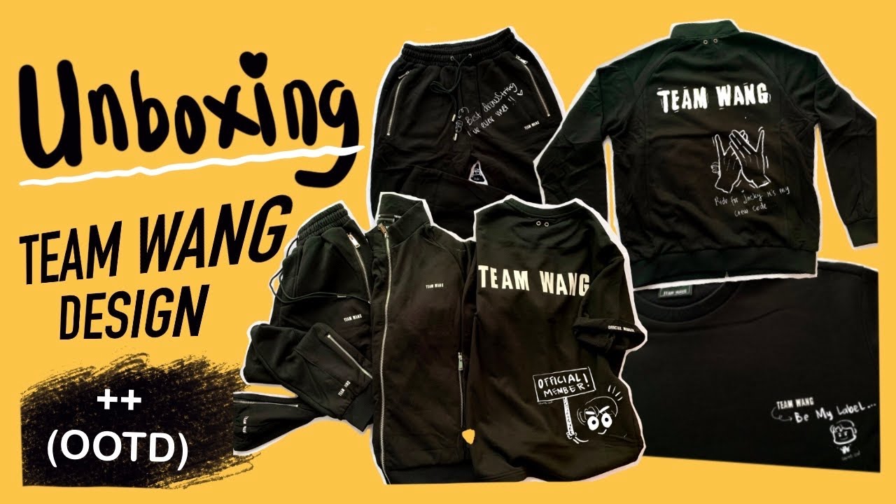 [ UNBOXING ] TEAM WANG DESIGN clothes and how i wear and style it ( OOTD )