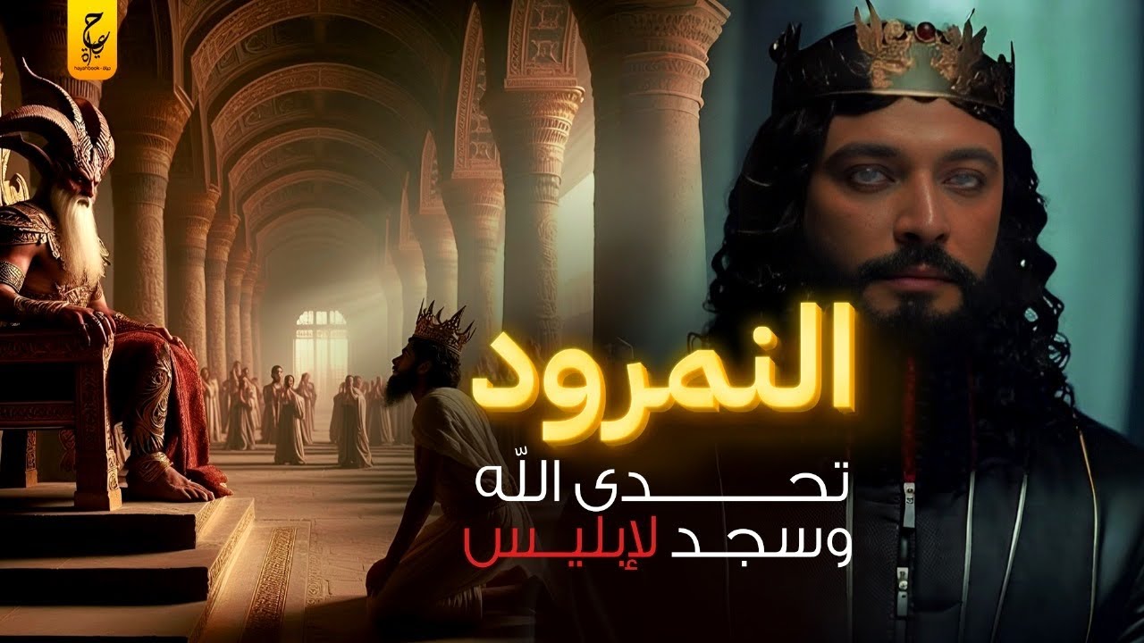 النمرود أقوى ملوك الأرض تحدى الله وجمع جيش جرار لمواجهته فأهلكه الله بذبابة