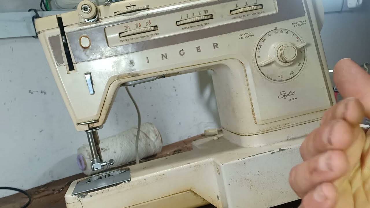 SINGER..834..problème des pignon de la machine à coudre