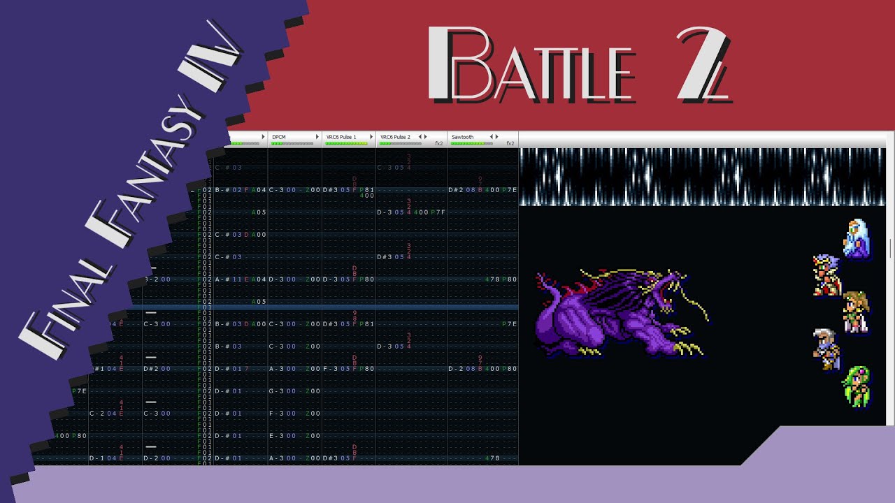 Battle 2 - Final Fantasy IV [VRC6]