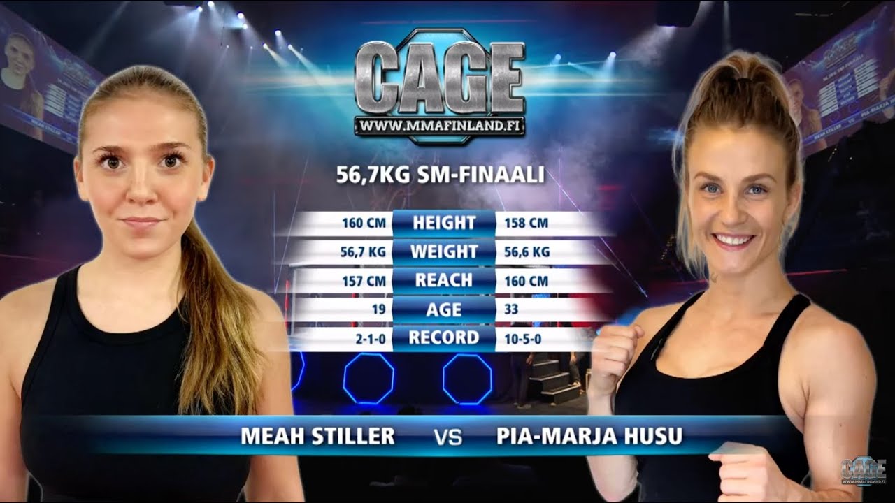 CAGE 66: Meah Stiller vs Pia-Marja Husu