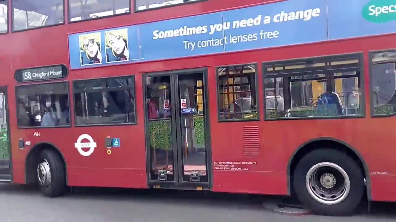 Blind change at Stratford and buses at Stratford