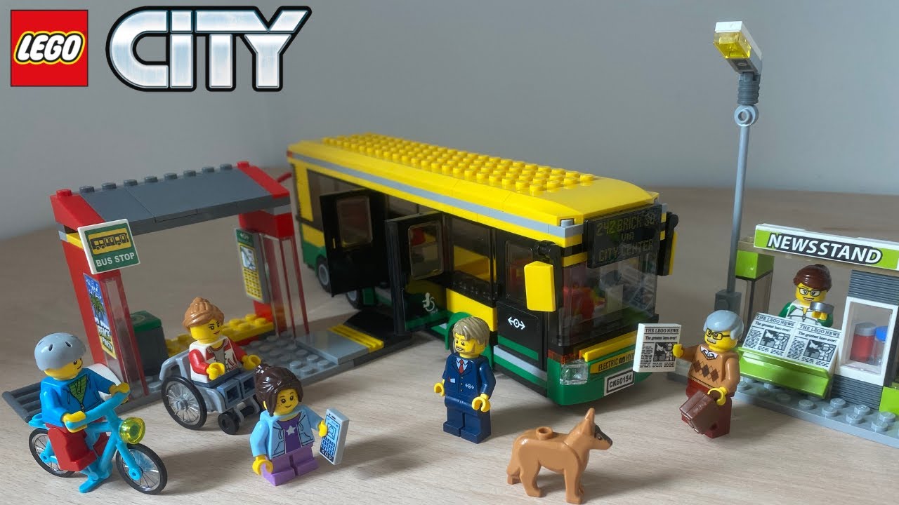 LEGO City Bus Station 60154 Speed Build