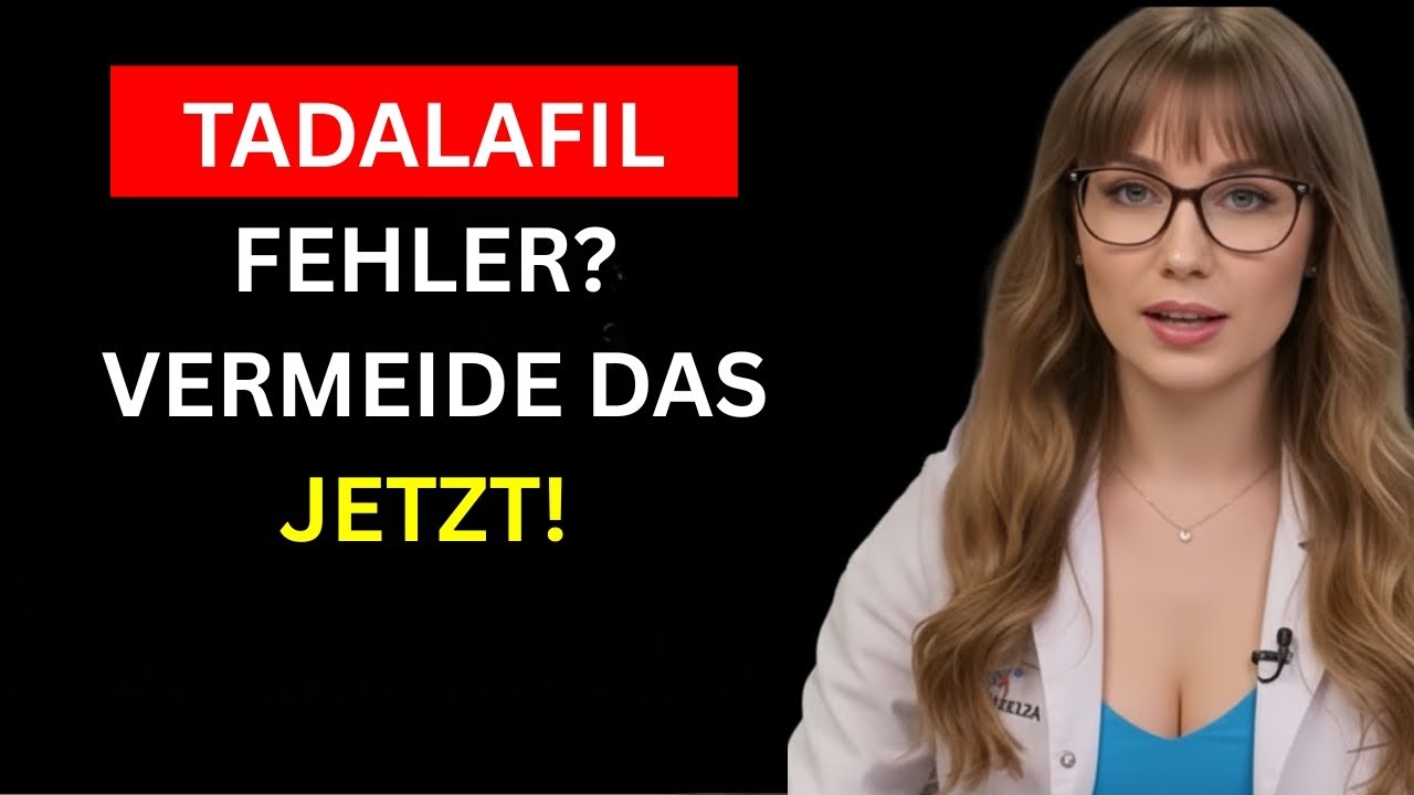 Nimmst du Tadalafil vielleicht falsch ein? Erfahre die richtige Anwendung!