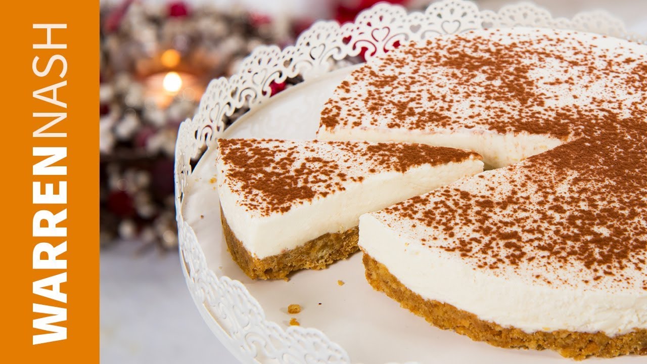 Triple Biscuit Baileys Cheesecake Recipe - No Bake Christmas Desserts by Warren Nash