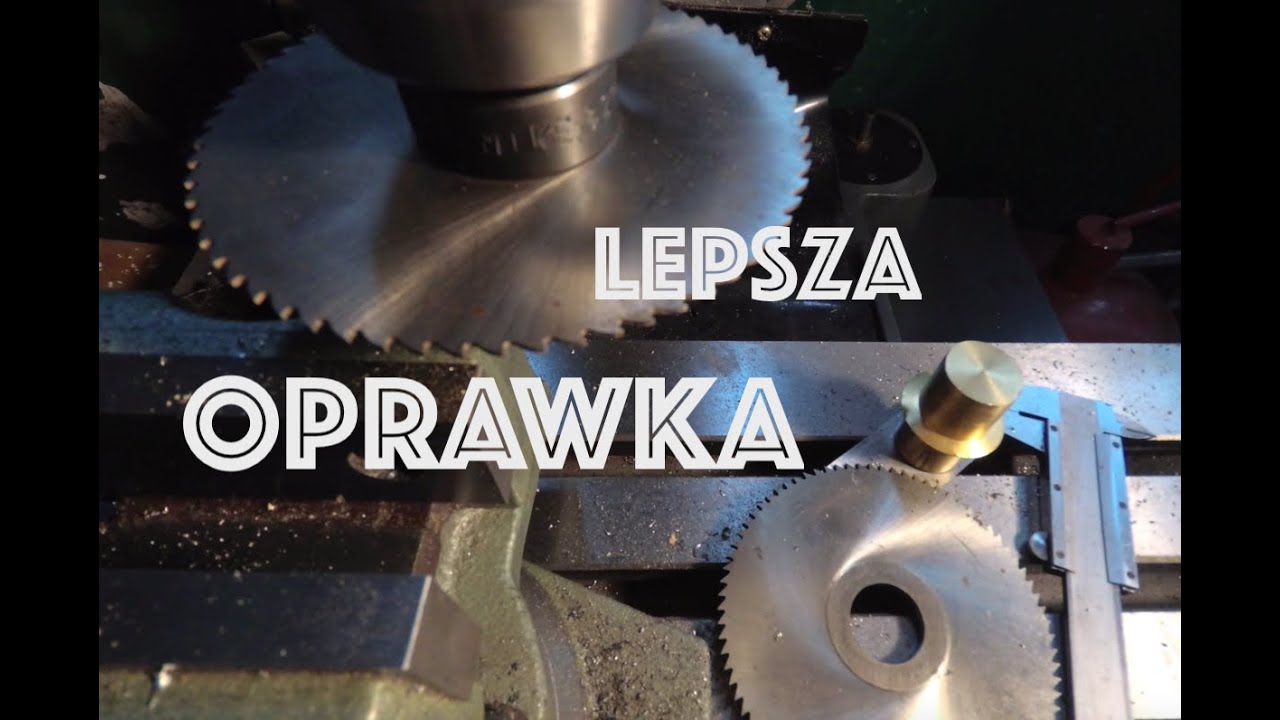 Lepszy trzpień do frezów  tarczowych piłkowych NTFe - Toczenie oprawki do frezów piłkowych #TSB 20