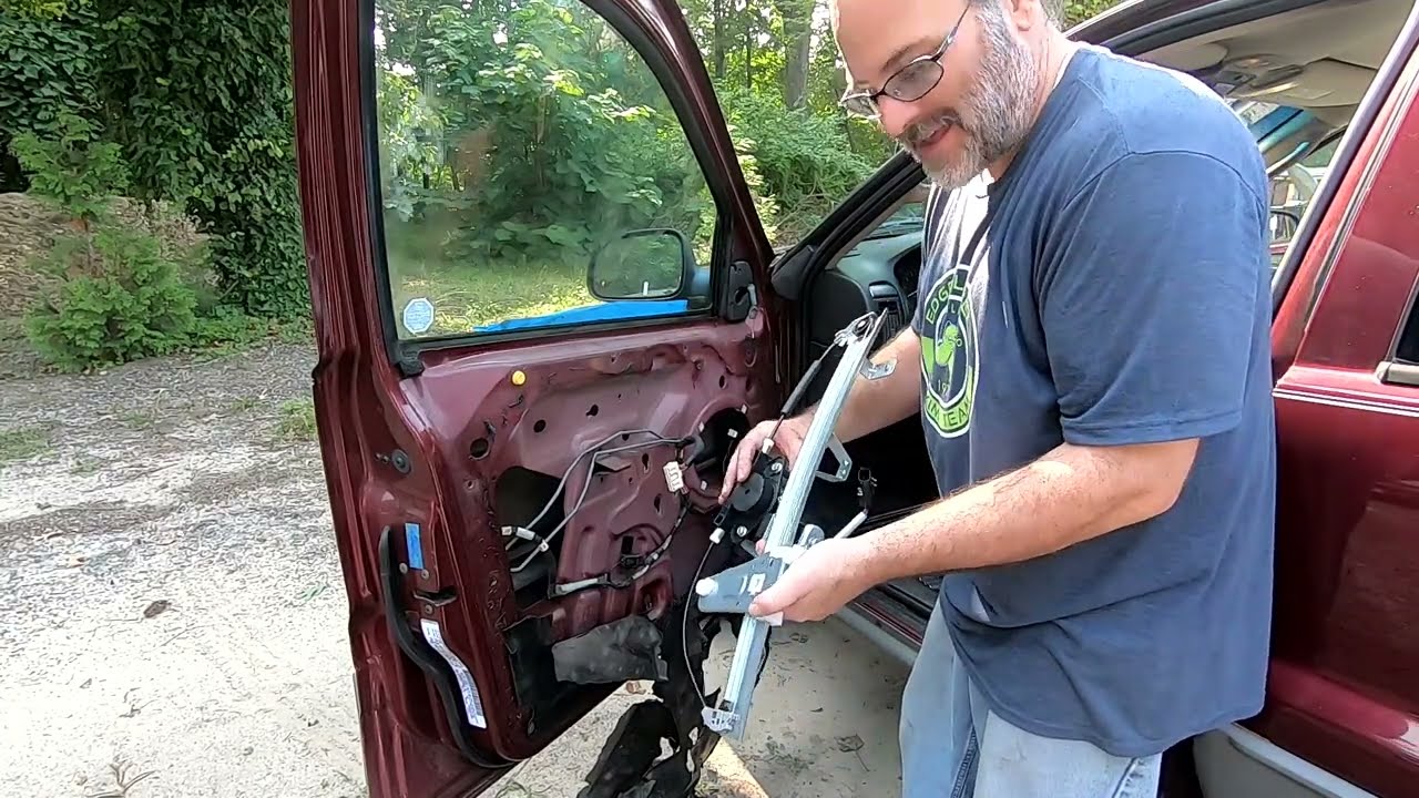02 Jeep Grand Cherokee Window Regulator Replacement - Drivers Door  DIY Step-by-Step