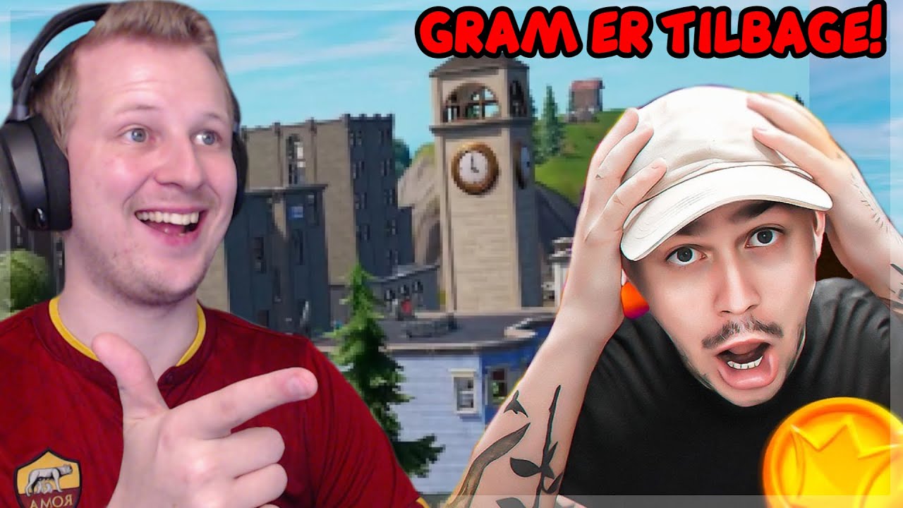 JEG FIK GRAM TILBAGE TIL FORTNITE! (Squads med Gram, Trip & Elokratz) | Zrool