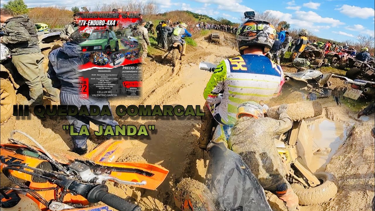 GoPro: QUEDADA CON MAS DE (+400 motos, buggy, quad y todoterrenos) Y MUCHO FANGO