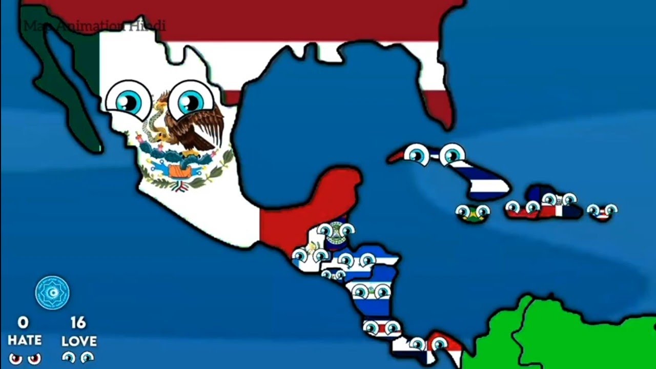 All Countries that love and hate OTS 🌍 | Map Animation Hindi  