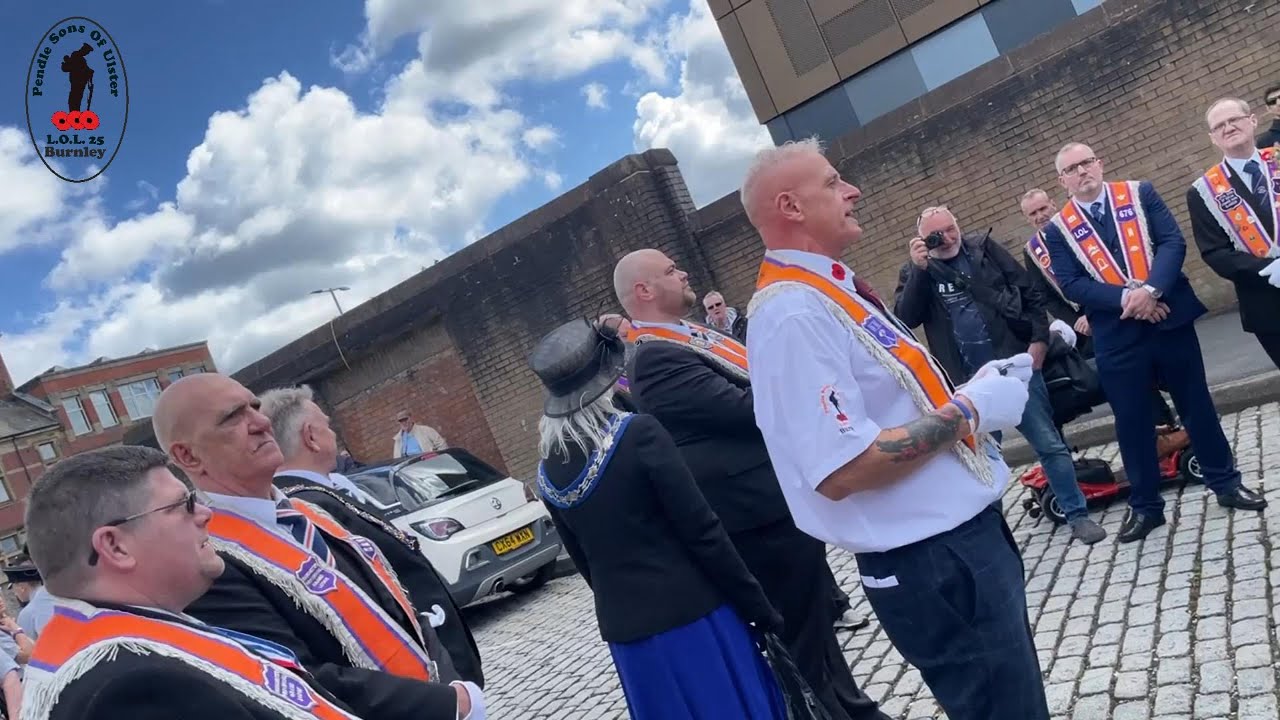 Burnley Orange Parade 2024 speeches 