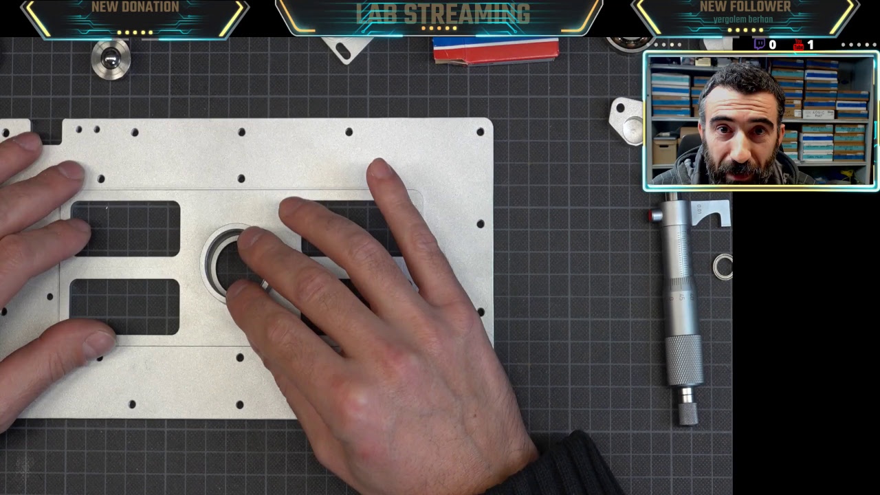 Weerg: misura tolleranze delle sedi di alcuni pezzi in alluminio