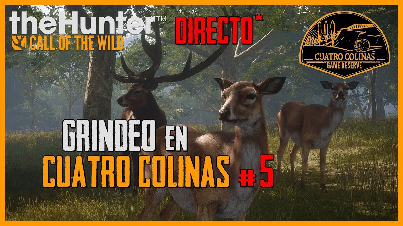 QUINTO GRINDEO DE CIERVO COMÚN EN CUATRO COLINAS - GREAT ONE YO TE INVOCO | 🦌theHunter: CotW