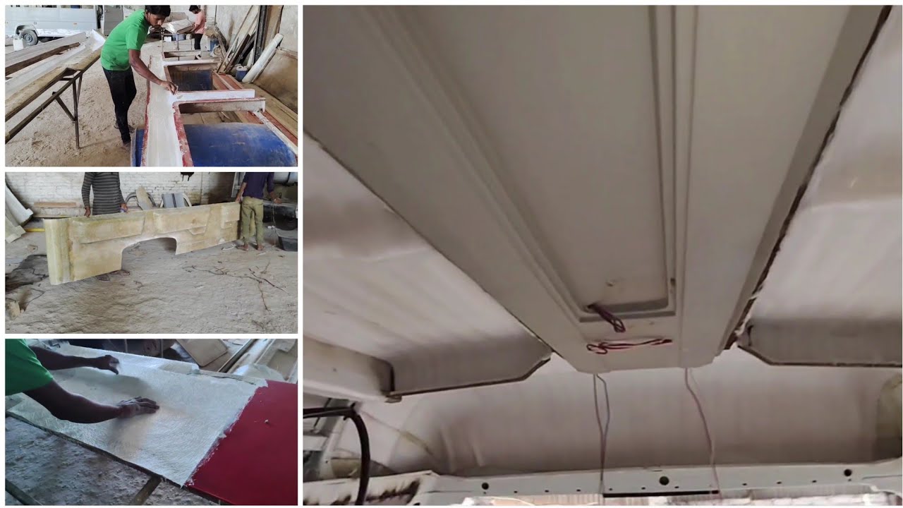 Creating the body parts of the Force Tempo Travel by combining fiber and some new materials👈🏻👈🏻👈🏻