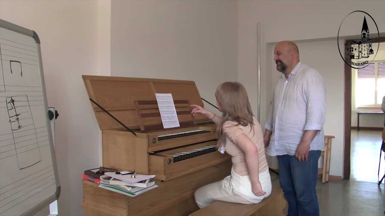 Joel Speerstra's Course part 4 Smarano International Organ Academy 2011