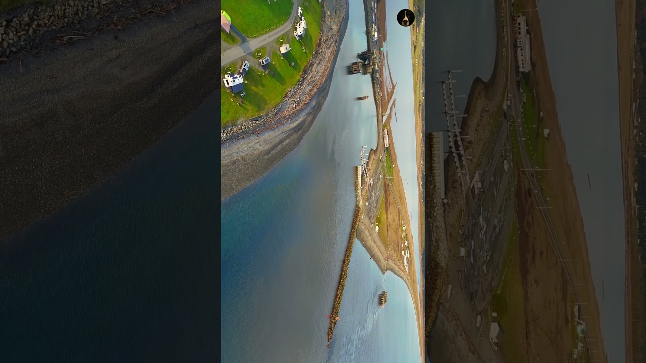 Whidbey Island Coastline 🏕️ Keystone Ferry Dock & Camping