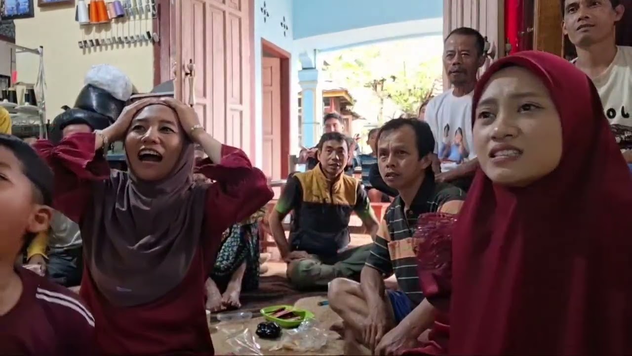 Reaksi nobar persib vs persija.... Super seru