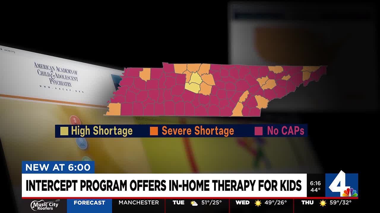 Intercept program offers in-home therapy for kids