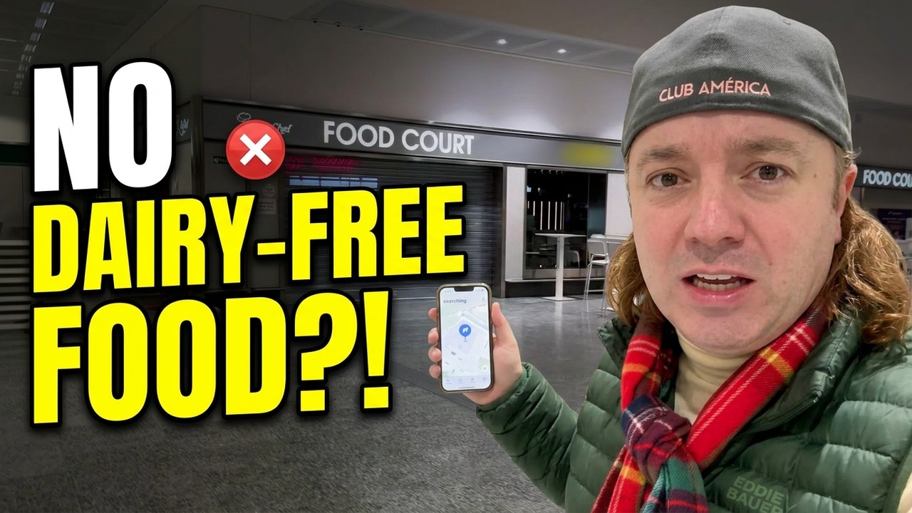 We Spent New Year's Eve inside Milan's Airport (Here's What We Ate Dairy-Free) Spoiler: Nothing