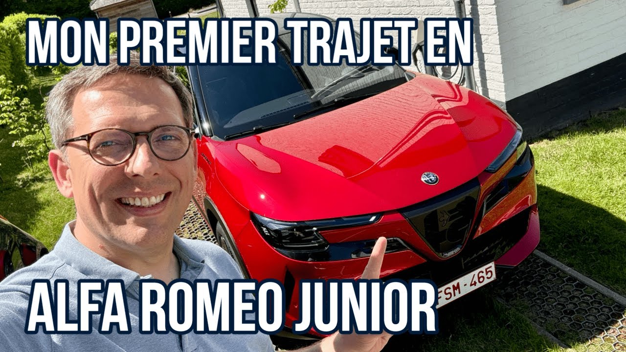 Premier Trajet - Alfa Romeo Junior : Mes 49 premiers kilomètres à son volant !