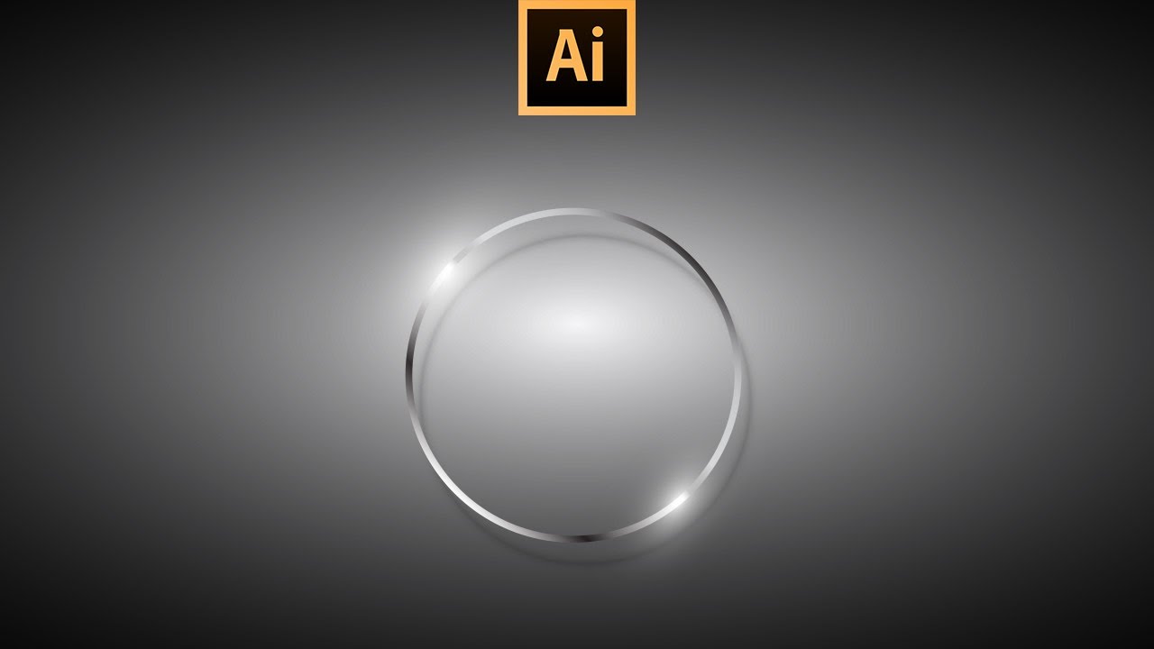 How to make metal silver effect with adobe illustrator cc