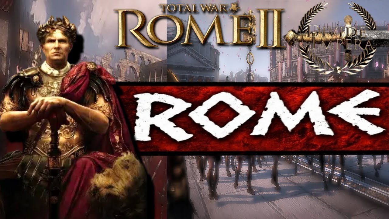 Total War Rome 2 - Divide et Impera - AI USES Population - Rome Campaign Part 1 Live