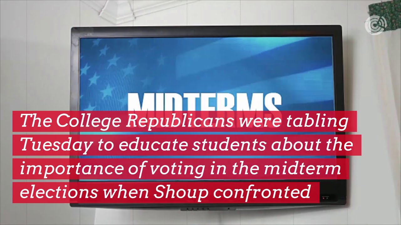 Student arrested, charged with battery after confrontation with College Republicans