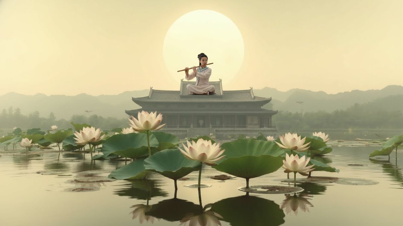 Relaxing Traditional Chinese dizi flute instrumental Music Healing Sleep Music   Stop Overthinking,