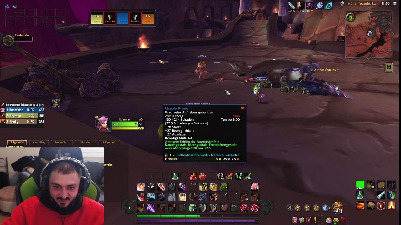 CH/DE [TBC HYPE] 60-70 SPINESHATTER PVP GRIND