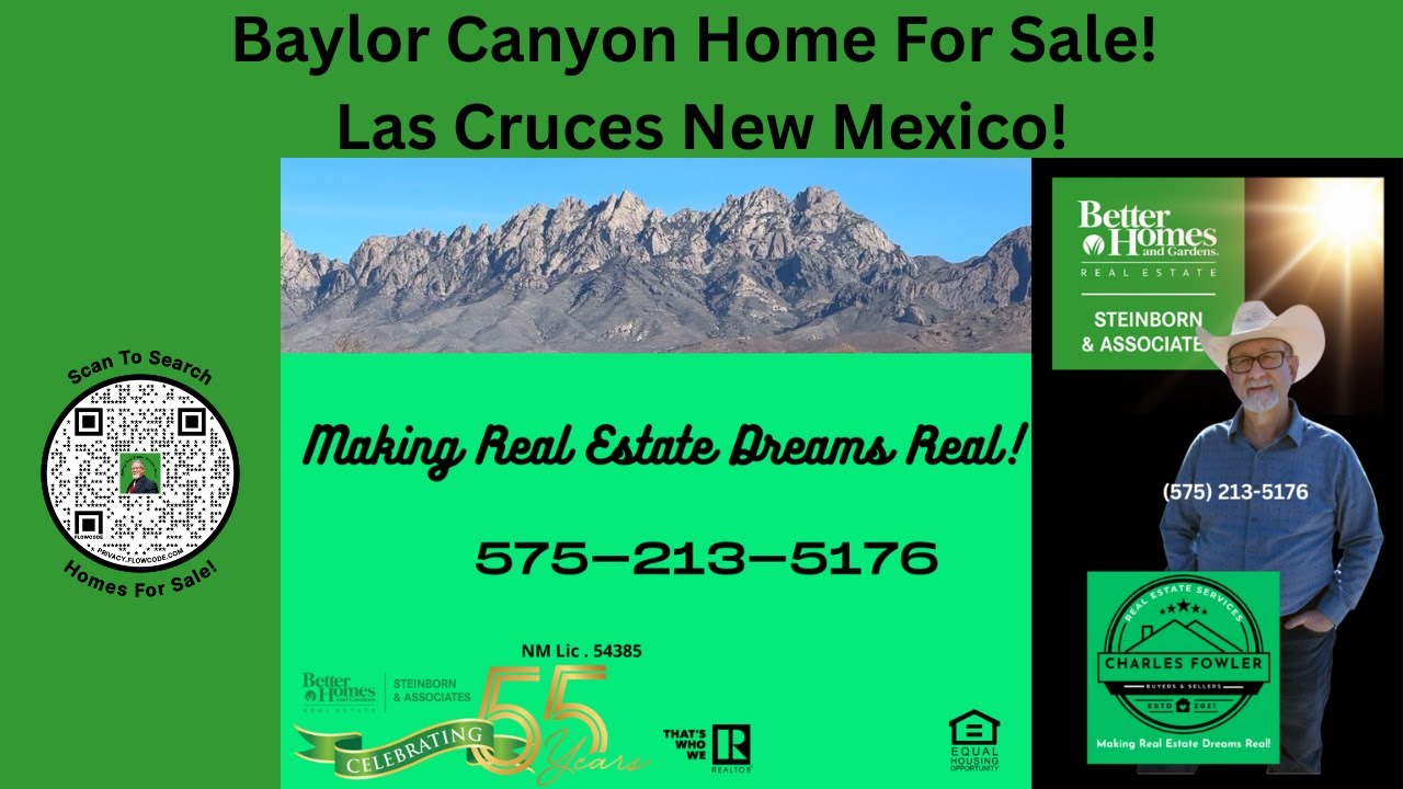 Baylor Canyon Home For Sale! Las Cruces New Mexico!