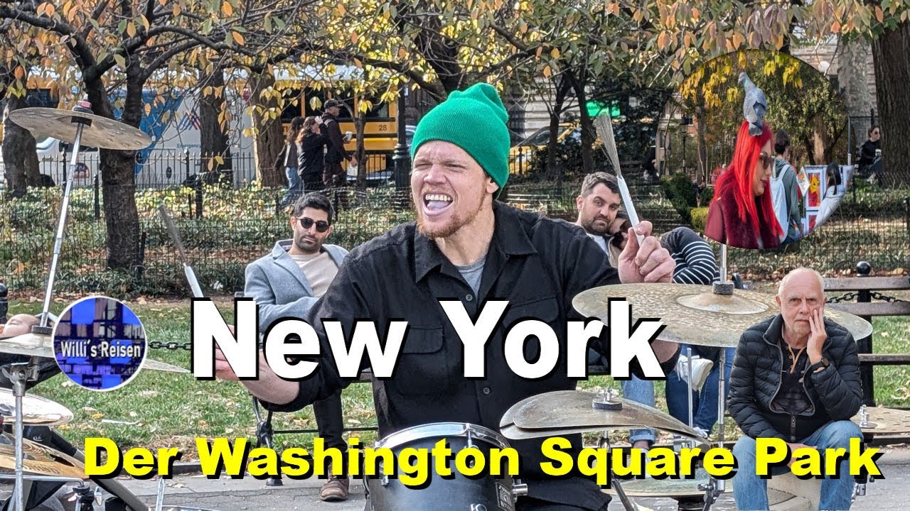 🇺🇸 New York - “Verzauberter Rückzugsort: Der Washington Square Park
