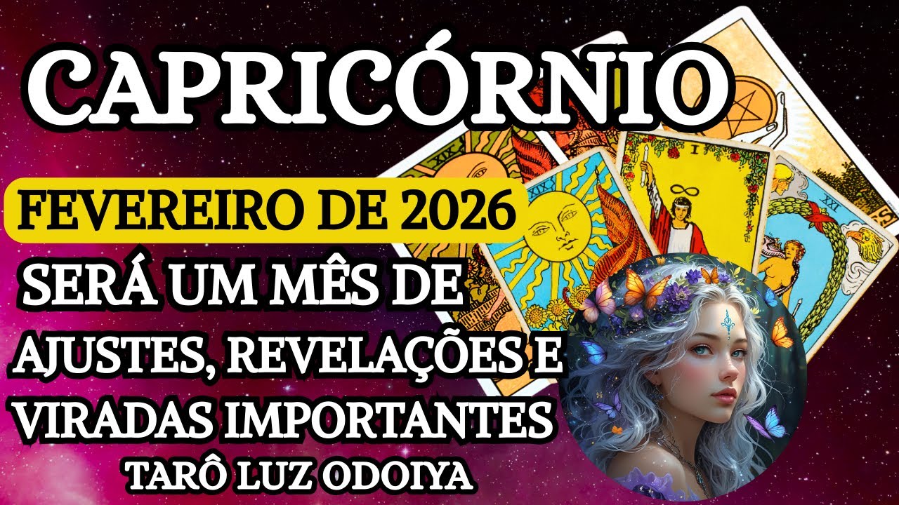 CAPRICÓRNIO♑FEVEREIRO💫2026 📨RESULTADOS CONCRETOS COM DOCUMENTOS E CONTRATO, SE AFASTE DE ALGUÉM..