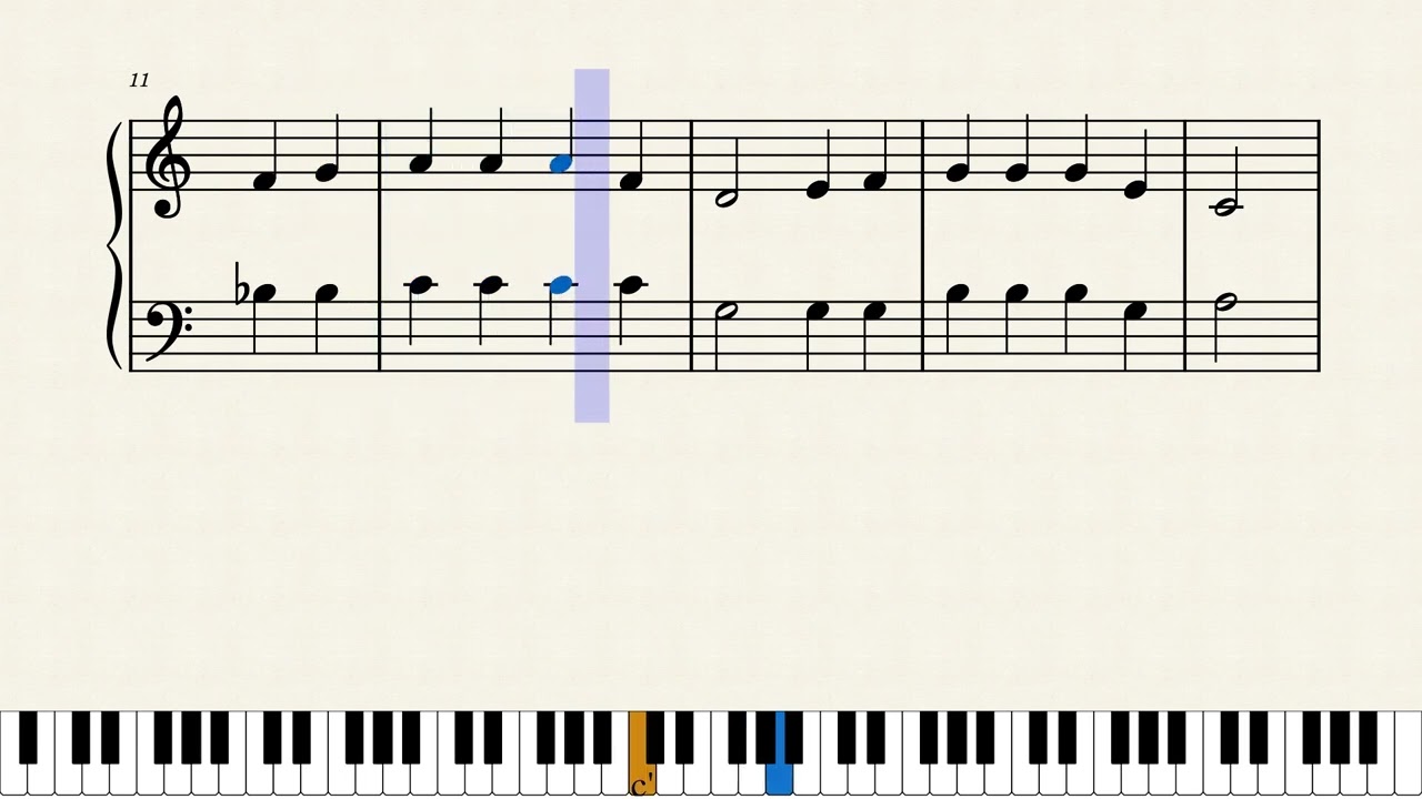 讃美歌623番（ハ長調）