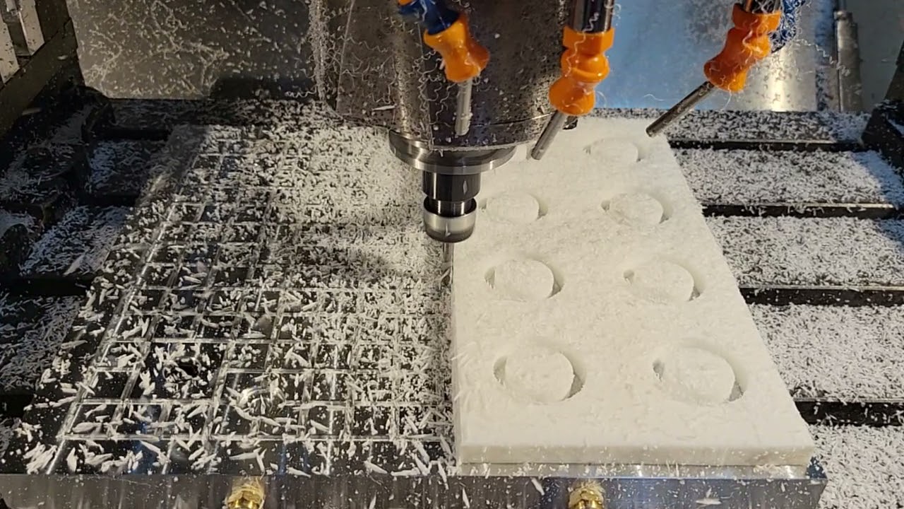 Fadal machining delrin 2