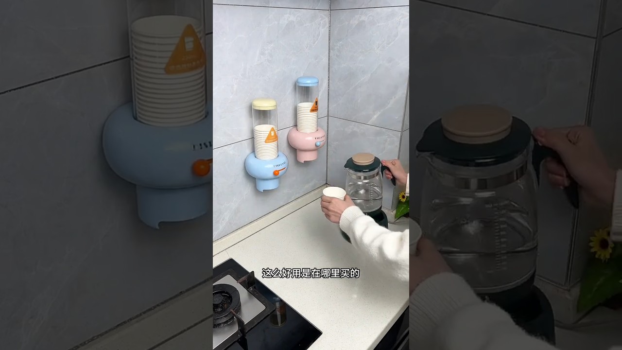 Sliding cup dispenser Cup dispenser paper cup holder