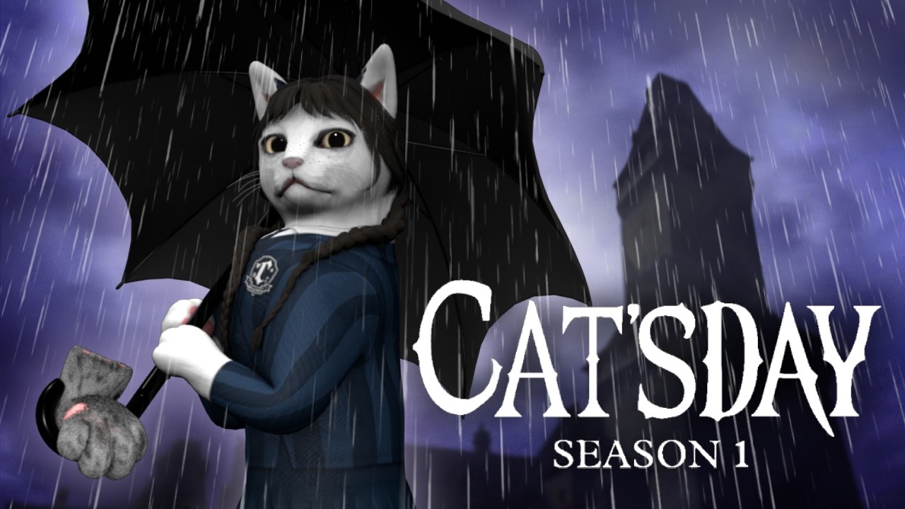 Cats in WednesDay season 1