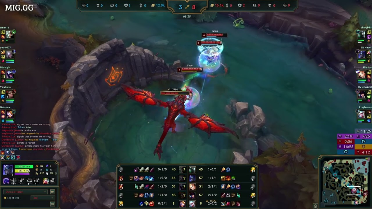 SHEN VS DIANA - 5/1/20 KDA JUNGLE GAMEPLAY