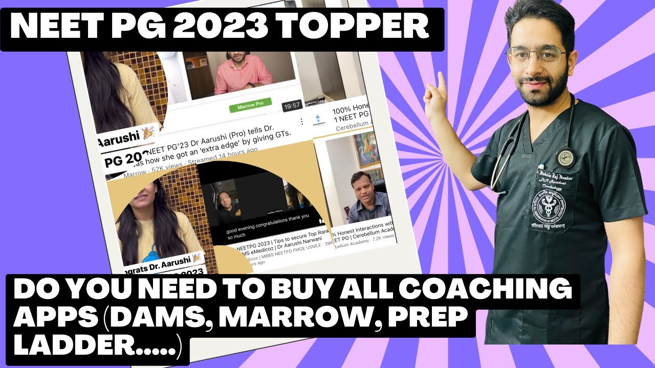 Revealed! The Coaching Secrets of NEET PG Toppers - #NEETPG2023 #Inicet