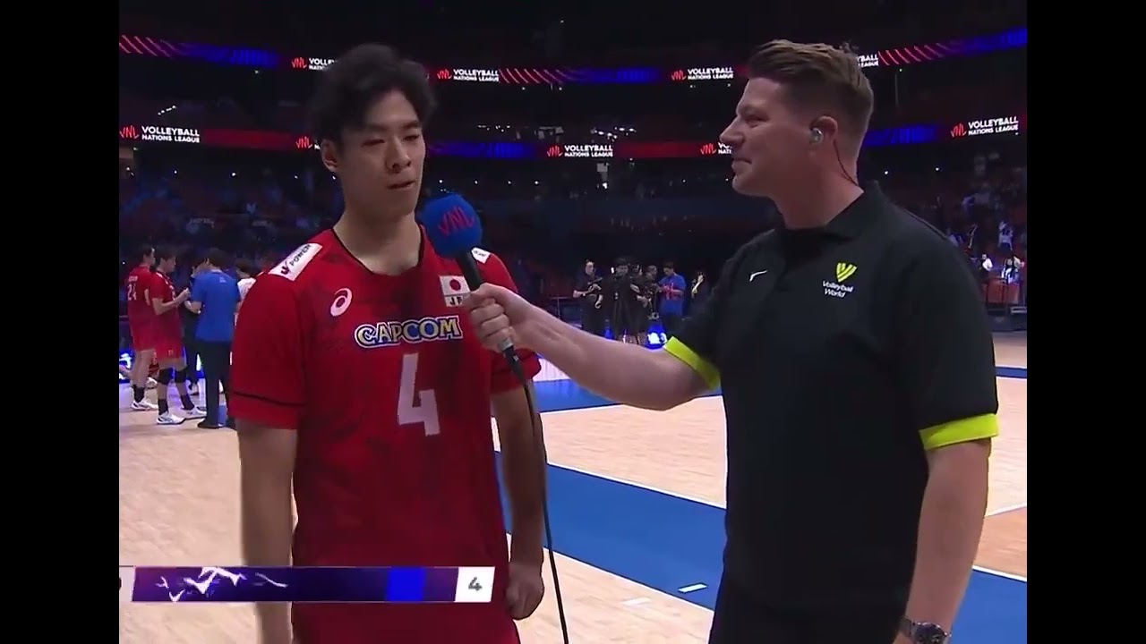 Kento Miyaura after the Match