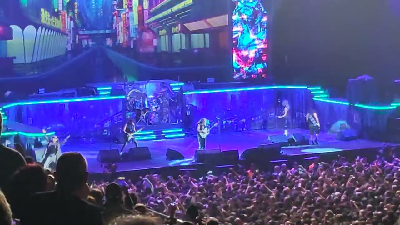 Caught somewhere in time, Iron Maiden, en vivo Movistar arena, Argentina 2/12/2024. #ironmaiden