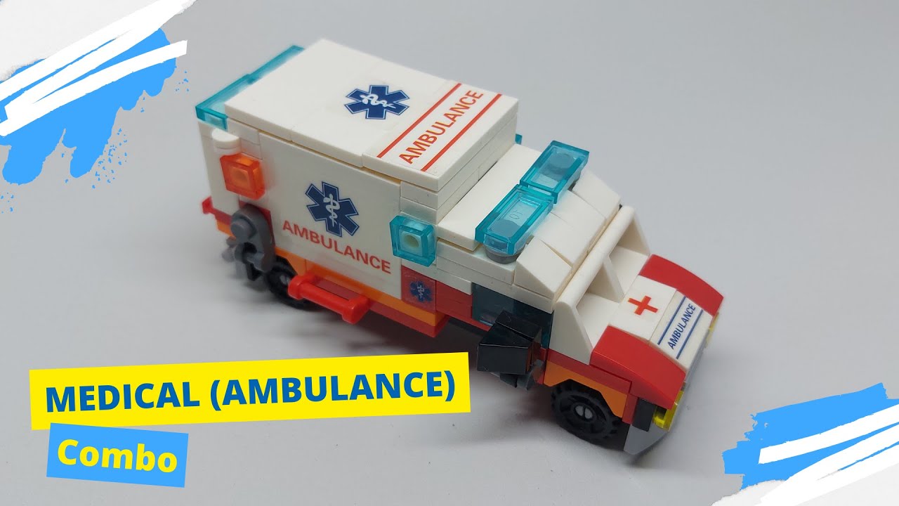 Medical Combo | Ambulance | F Lego | Lelebrother #lego #block #brick #build