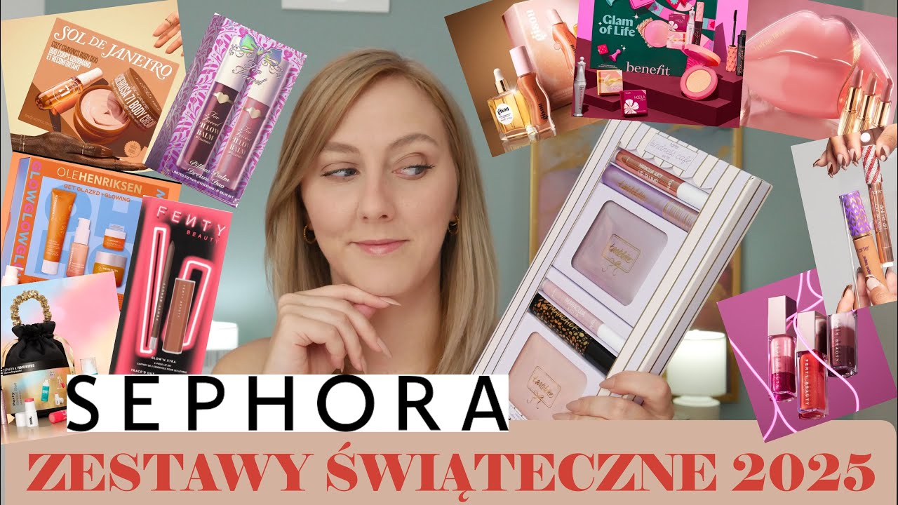 PRZEGLĄD ZESTAW&Oacute;W ŚWIĄTECZNYCH SEPHORA 2025🎁💯 NAJLEPSZE OKAZJE | TARTE WYGRYWA WSZYSTKO😍