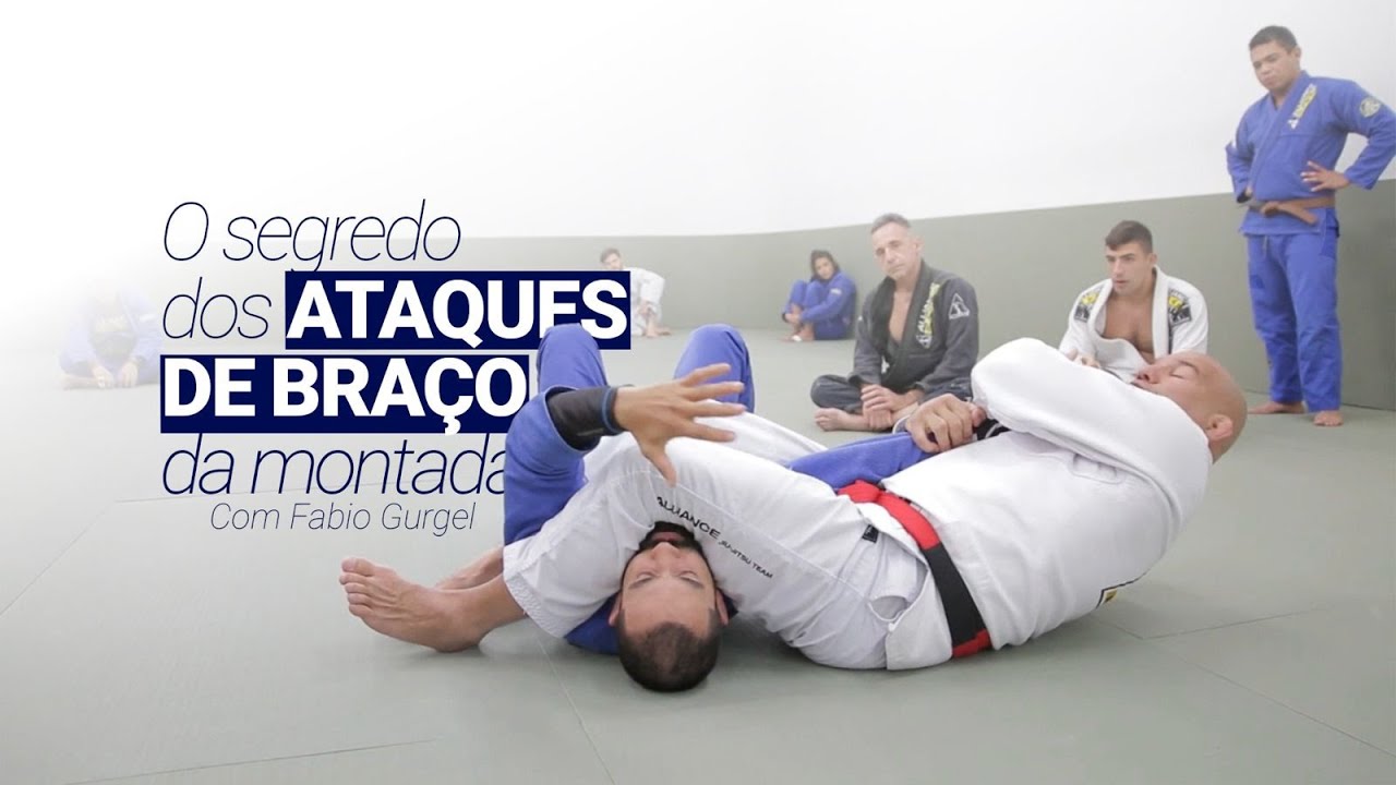O SEGREDO DOS ATAQUES DE BRAÇO DA MONTADA | NO TATAME COM O MESTRE