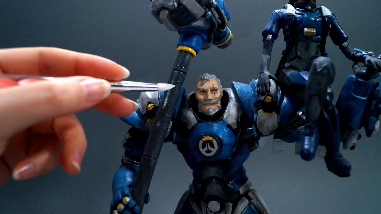 I made an Overwatch sculpture to revive the game