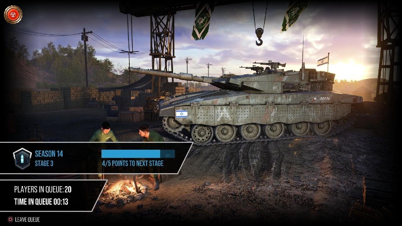 Merkava MK 3 Very First Try 6 Kills 14K Total on Cao Bang WoT Console with Nitro-Franz
