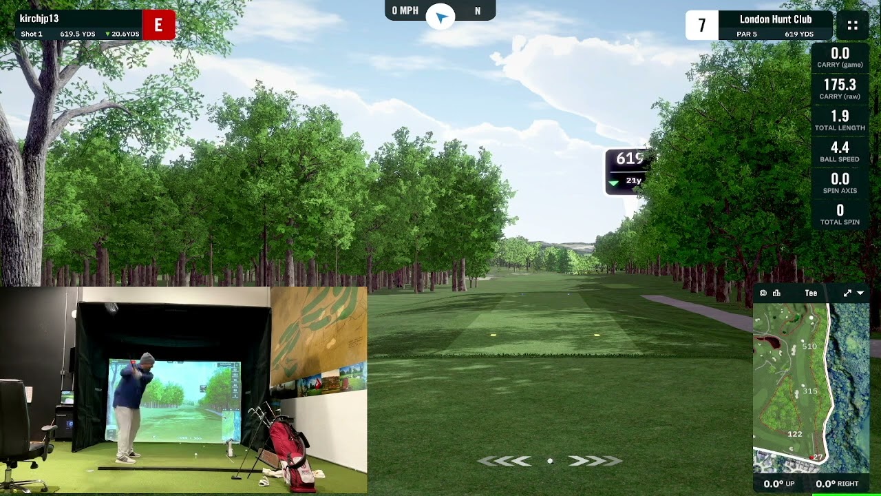 Simulator London Hunt Club Course Record Attempt (still having audio issues)
