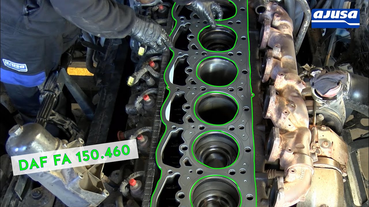 🚚 Mecánica de camiones - Truck mechanics | DAF  FA 150 460 (MX340)