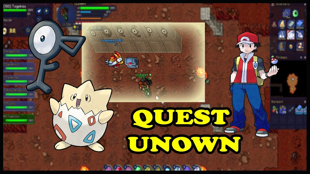 QUEST UNOWN OT POKEMON (SAGA QUEST #27)